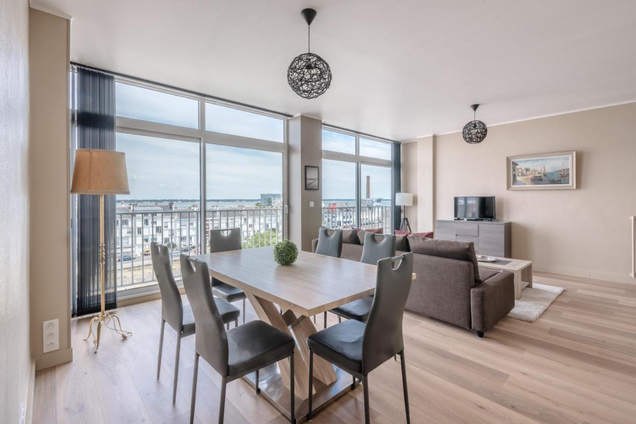 Appartement De 90M Vue Sur Le Port Saint-Nazaire  Exteriér fotografie